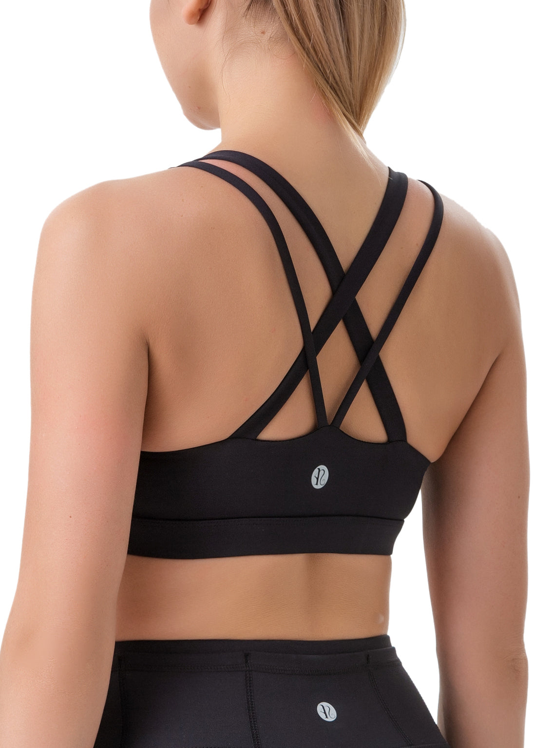 Buy RUNNING GIRL Sports Bra for Women, Criss-Cross Back Padded Strappy  Sports Bras Medium Support Yoga Bra with Removable  Cups(WX2353.White.CN:L,US:M) at