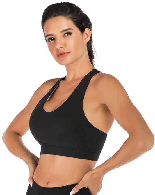 Medium Support Strappy Sports Bra