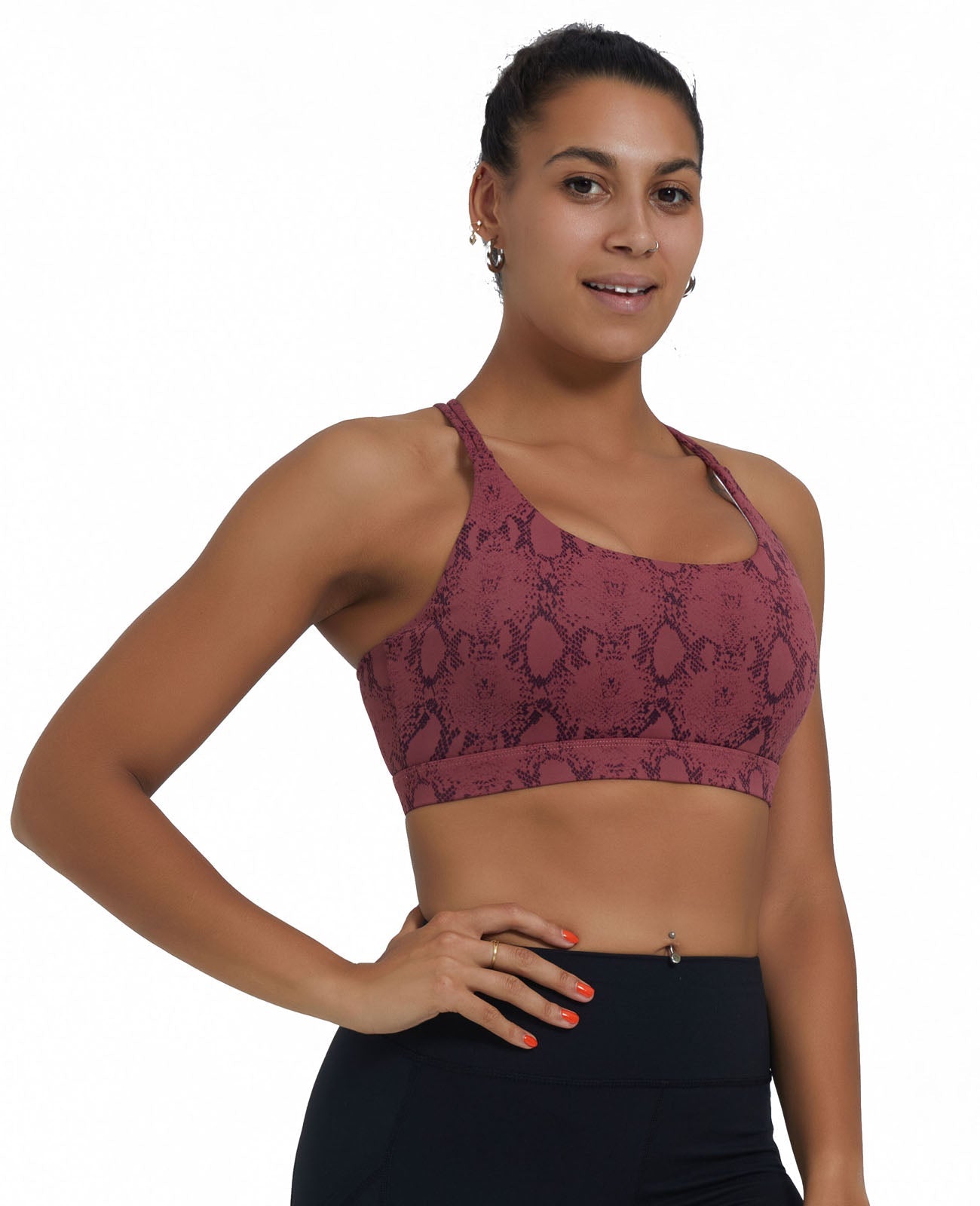 Sigma Chi Women's Sports Bra for Yoga Running and Fitness at  Women's  Clothing store