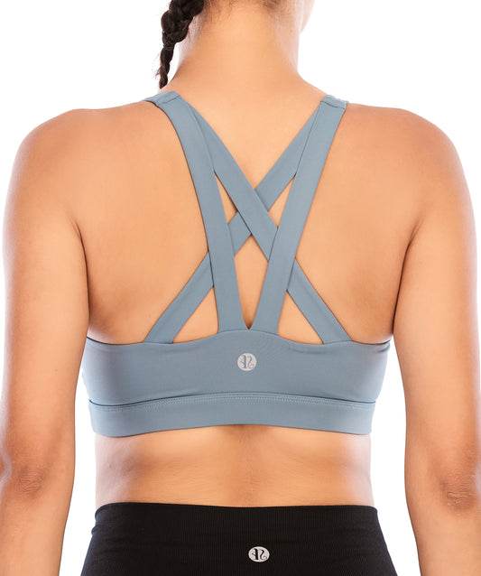 Medium Support Criss-Cross Sports Bra